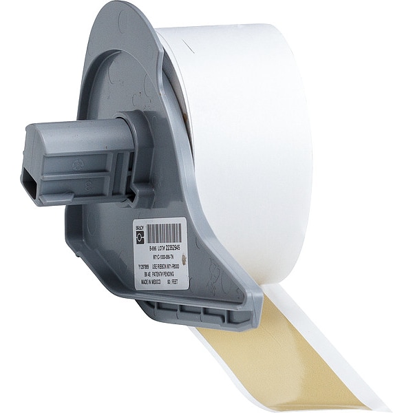 Brady Label, 1 in W, Outdoor, Tan - M7C-1000-595-TN