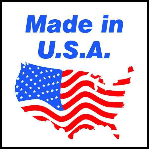 Accuform Shipping Label, Made In USA, 1x1 in, Paper, 500/RL - MSN241
