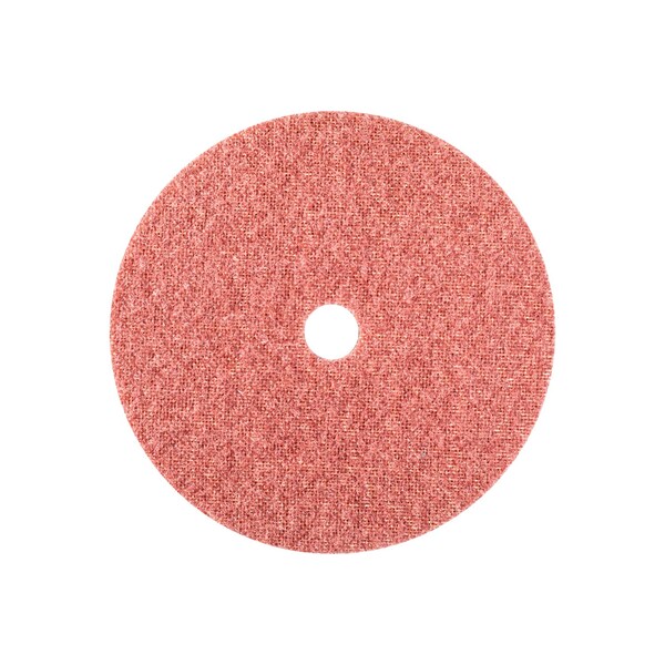 Pferd Hook/Loop Disc, 7", Al/Oxd, Medium, 7" Dia, No Hole, 180 M Grit, Non-Woven Type - 43459