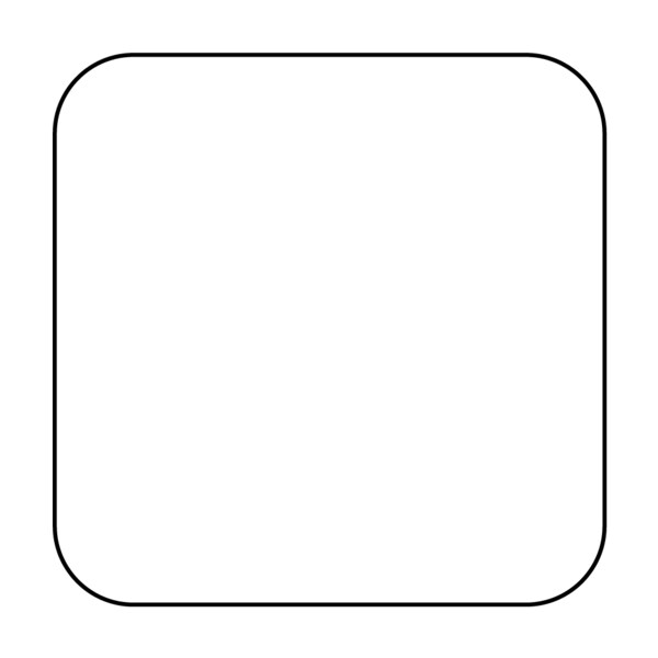 Nevs Direct Thermal Slide Label, 7/8" x 7/8", 1 Across White - CB-SL-78-T-1