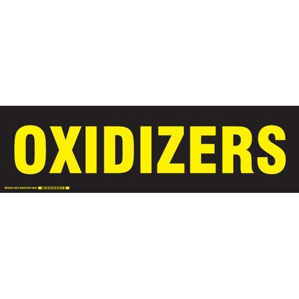 Brady Cabinet Label, 7inHx24inW, HP Polyester, 60275 - 60275