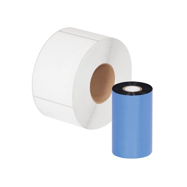 Bsc Preferred 4.33'' x 1345' Black Sato Thermal Transfer Ribbons - Wax, 24PK - BUY00015137