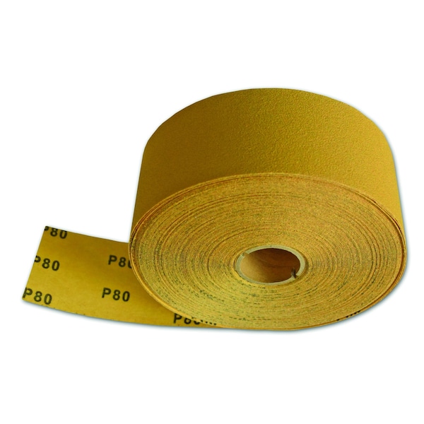 Continental Abrasives 2-3/4" x 40 Yard C-Weight Stearate Coated PSA Sheet Roll 40 Grit - SD-234SGR040