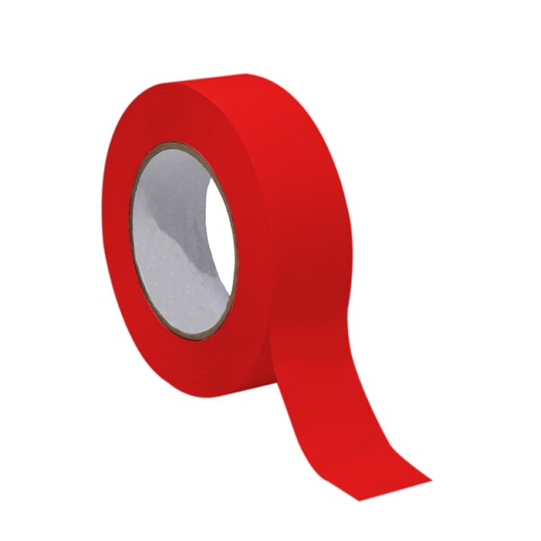 Nevs 1-1/2" wide x 60yd Red Labeling Tape - T-150-RED