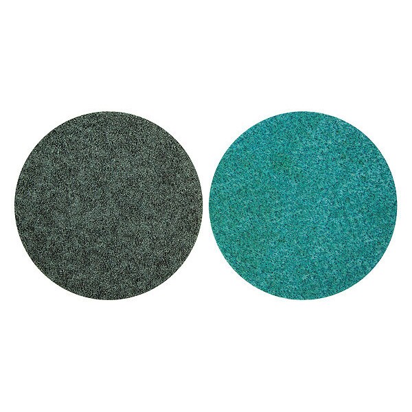 Norton Abrasives Hook-and-Loop Surface Conditioning Disc, 7" Dia, Non-Vacuum, Ceramic Alumina, 100 Grit - 66261170182
