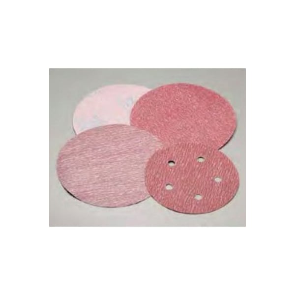 Carborundum Abrasives 5in 400G GRIP ON RED DRI LUBE DISC, 100PK - 5539520257