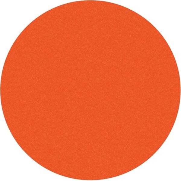 Cool Kitchen 6 in. Dia. Non-Vaccum Dynacut Extreme Orange 320 Grit Premium Film Disc - CO1575569