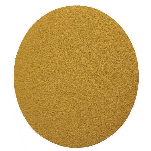3M Hook-and-Loop Sanding Disc, 3" Dia, No Hole, Aluminum Oxide, P80 Grit, Open Coat Type, 255L - 7010361561