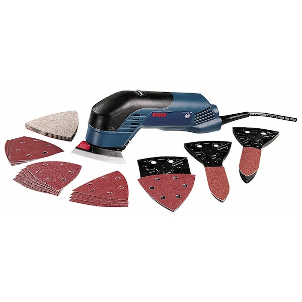 Bosch 5In Sanding Disc 8-Hole Red 120 Grit, 5" Dia, 8 Hole, Aluminum Oxide, 120 Grit, Open Coat Type - SR5R120