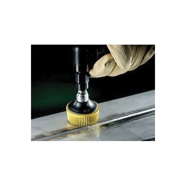 3M Scotch-Brite Roloc Bristle Disc, 3 in x 5/8 Tapered 50 - 7000000745