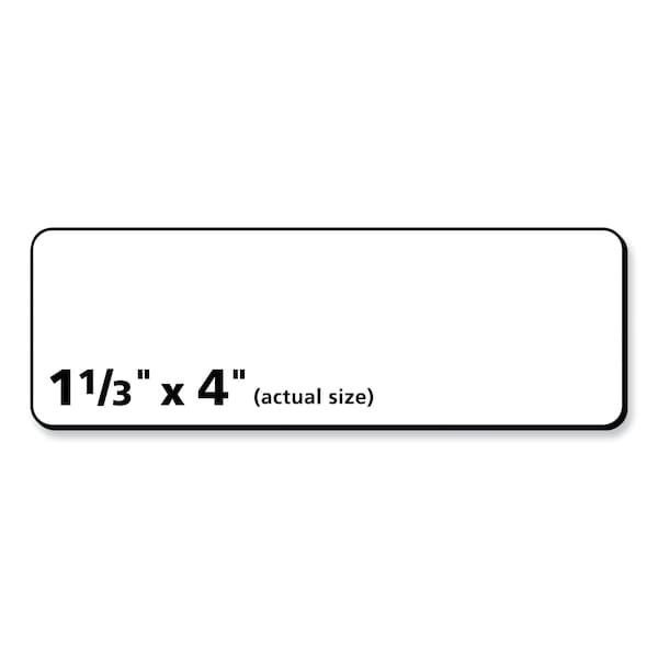Pres-A-Ply Laser Address Labels, 1 1/3x4, PK1400 - 30602