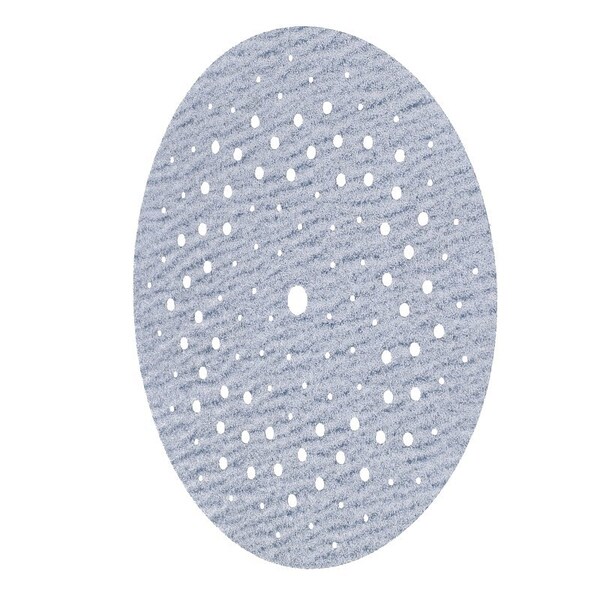 Norton Co 0 Sanding Disc, 5 in Dia, 1116 in Arbor, Coated, P120 Grit, Medium, Alumina Ceramic Abrasive - 4035