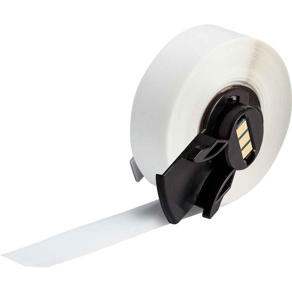 Brady Label, 1/2 in W, Outdoor, White - M6C-500-422