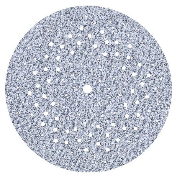 Norton Co 0 Sanding Disc, 5 in Dia, 1116 in Arbor, Coated, P80 Grit, Coarse, Alumina Ceramic Abrasive, Spiral - 4033