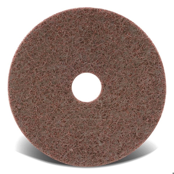 Cgw Abrasives Surface Conditioning Hook and Loop Disc, 5 in Dia, 60 Grit, Coarse Grade, Aluminum Oxide Abrasive, C - 70032