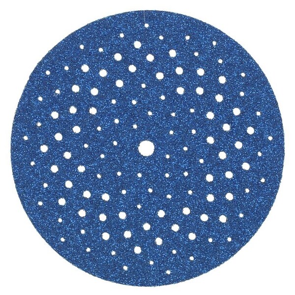 Norton Co 0 Sanding Disc, 5 in Dia, 1116 in Arbor, Coated, P40 Grit, Extra Coarse, Zirconia Aluminum Abrasive - 3225