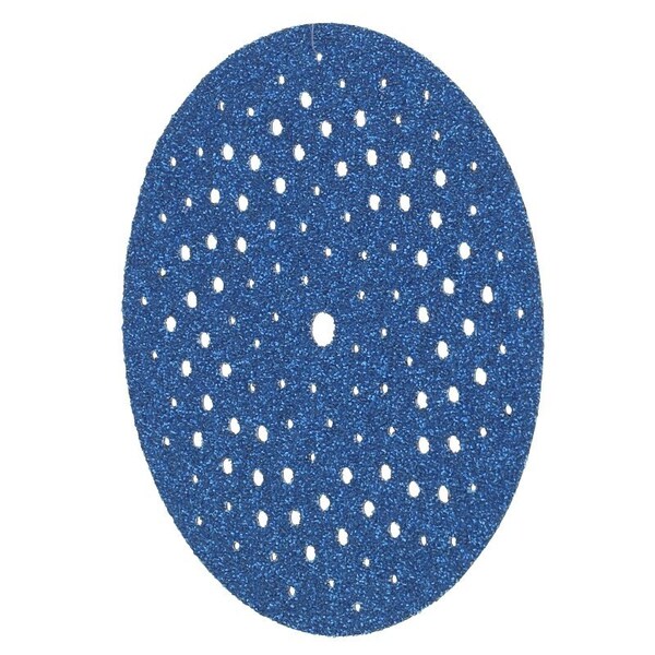 Norton Co 0 Sanding Disc, 5 in Dia, 1116 in Arbor, Coated, P40 Grit, Extra Coarse, Zirconia Aluminum Abrasive - 3225