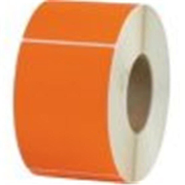Digital Delights 4 in. x 6 in. Orange Thermal Transfer Labels - DI1319539