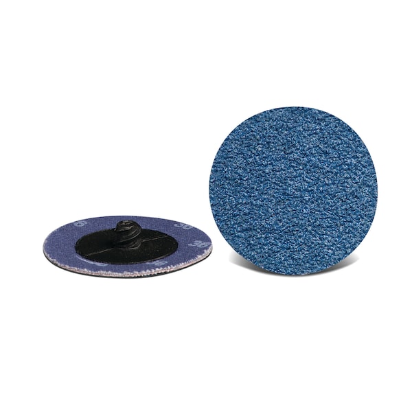 Cgw Abrasives Sanding Disc, 3 R/O, 2-PLY, ZA, 60G, 3" Dia, No Hole, Zirconia Aluminum Oxide, 60 Grit - 59573