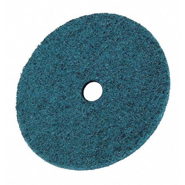 Scotch-Brite Hook-and-Loop Surface Conditioning Disc, 7" Dia, Center Hole, Aluminum Oxide, Not Applicable Grit - 7100054378
