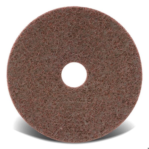 Cgw Abrasives Surface Conditioning Hook and Loop Disc, 4-1/2 in Dia, 80 Grit, Medium Grade, Aluminum Oxide Abrasiv - 70030