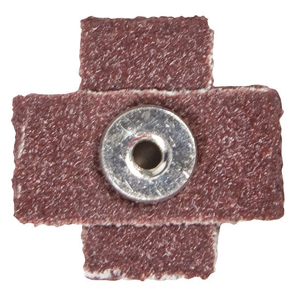 Merit Cross Pad, Aluminum Oxide, 80 Grit, Coated Type, R228 - 08834185519