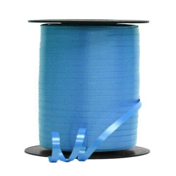 Officespace AI-32-Q01 0.18 in. x 500 Yards Caribbean Blue Curling Ribbon - OF3590051