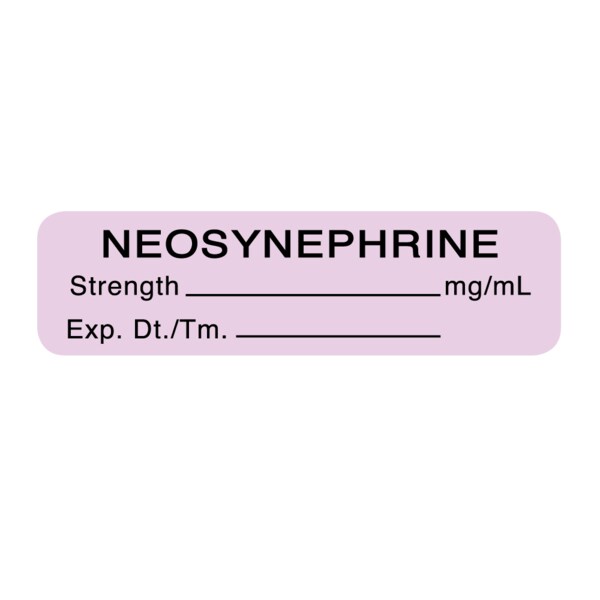 Nevs Neosynephrine Strength 1/2" x 1-1/2" 1/2" x 1-1/2" Purple w/Black - SANTW-0100
