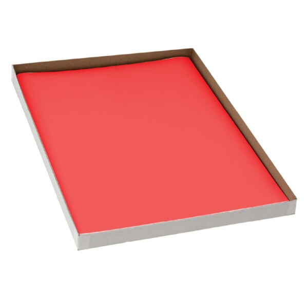Nevs 8-1/2" x 11" Laser Sheet Labels Flr Red - LL-11-85-EF
