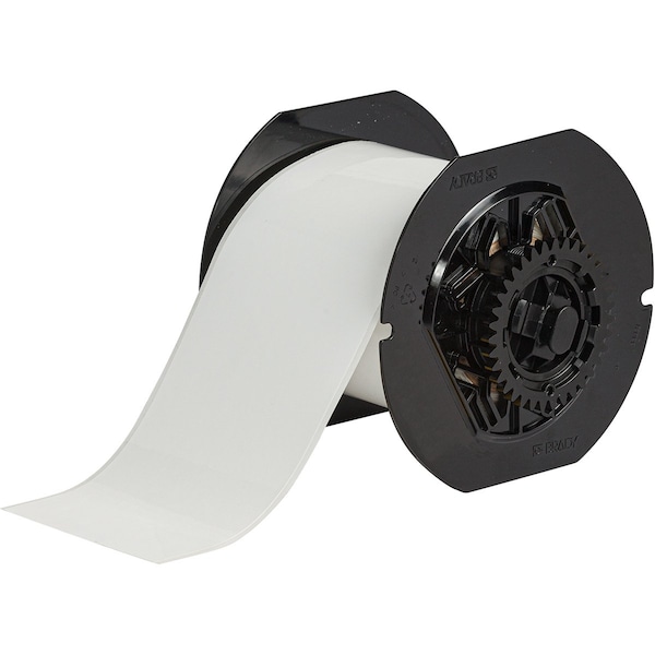 Brady B33 Continuous Weather Resistant Outdoor Polyester Labels 3 in W x 100 ft L WT - B33C-3000-8591-WT