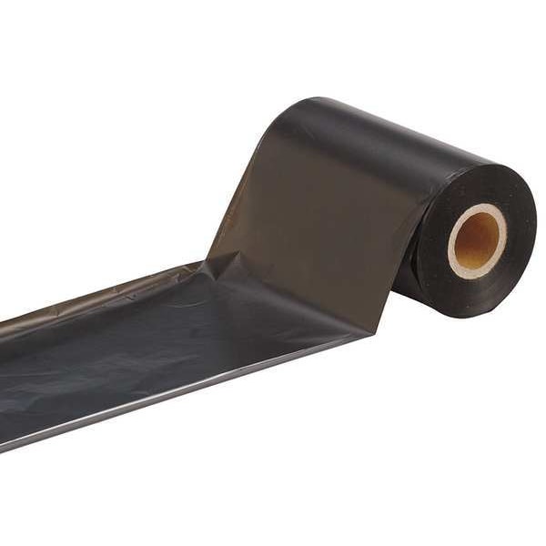 Brady Thermal Transfer Printer Ribbon, 4-21/64" W, 984 ft. L, Black - R6407