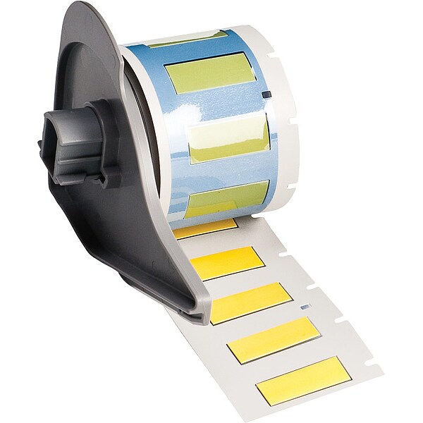 Brady Sleeve, Polyolefin, Yellow, 1" W - M7-250-1-7641-YL
