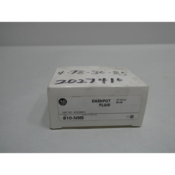 Aceite de amortiguación 11-12 ml azul, piezas de relé y accesorios - 810-N9B