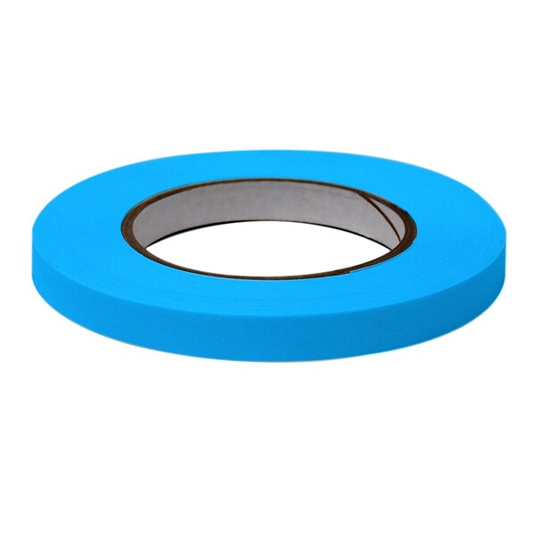 Globe Scientific Labeling Tape, 1/2" x 60yd per Roll, 6 Rolls/Case, Black, 6PK - LT-05X60BK