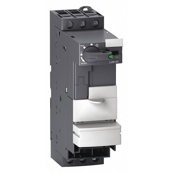 Base para tornillo Cla de Schneider Electric de 12A sin terminaciones, 24V AC/DC; 48 a 72V AC/DC; 110 a 240V AC; 110 a 220V DC - LUB120.