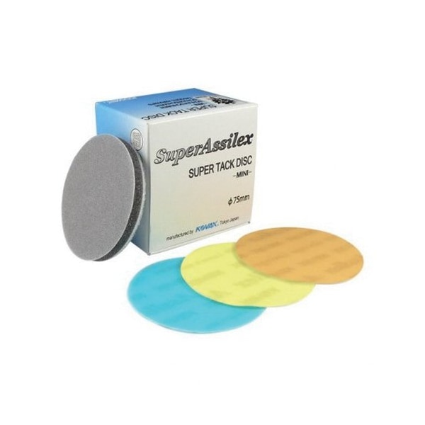 Eagle Abrasives 3'  Super Assilex Super Tack Discs -Orange, 50PK - 730-2507