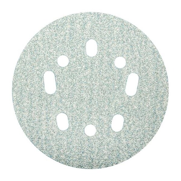 Norton Co Norton 1931161 ProSand 5 in. Ceramic Blend Hook & Loop 5 & 8 Hole UVH Sanding Disc; 80 Grit Coarse - Pack of 50 - 1931161