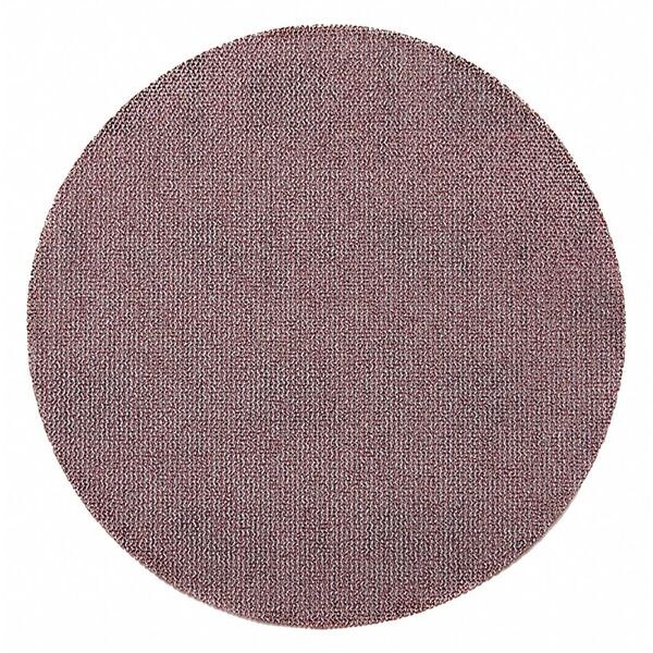 Mirka Hook-and-Loop Sanding Disc, 6 in Dia, Non-Vacuum, Aluminum Oxide, 150 Grit, Coated Type, Abranet - 9A-241-150