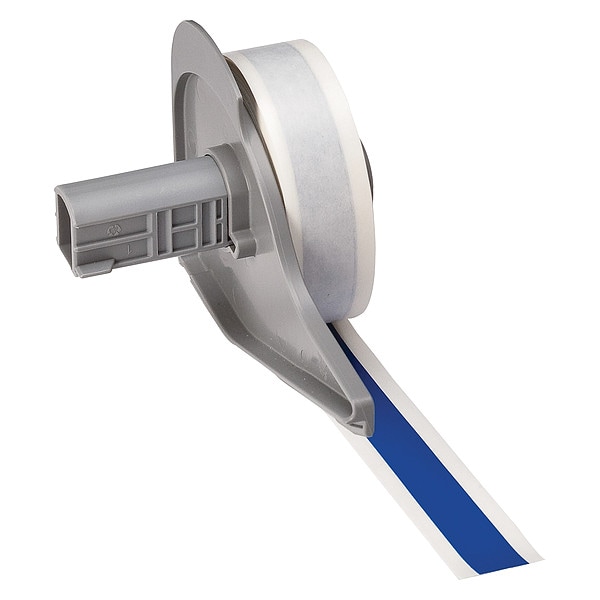 Brady Label, 1/2 in W, Outdoor, Blue - M7C-500-595-BL