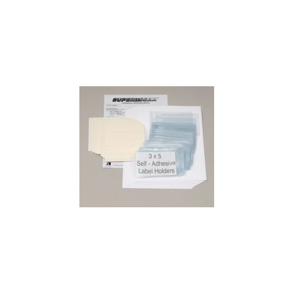 Aigner Index Self Adhesive Label Holder 5"W X 3"H (50 pcs/pkg) - APX-35