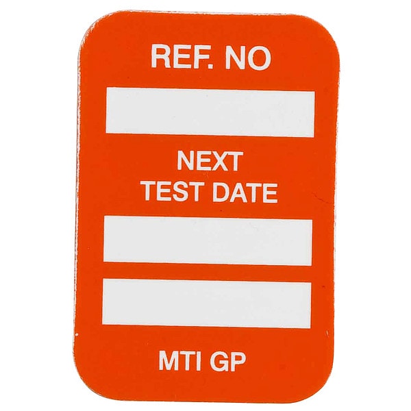 Brady Microtag(r) Inspection Insr, Vinyl, PK100, MIC-MTIGP R - MIC-MTIGP R