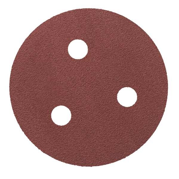 3M Cubitron Hook-and-Loop Sanding Disc, 3 in Dia, 3 Hole, Ceramic, 120 Grit, Coated Type, 947A - 7100113113