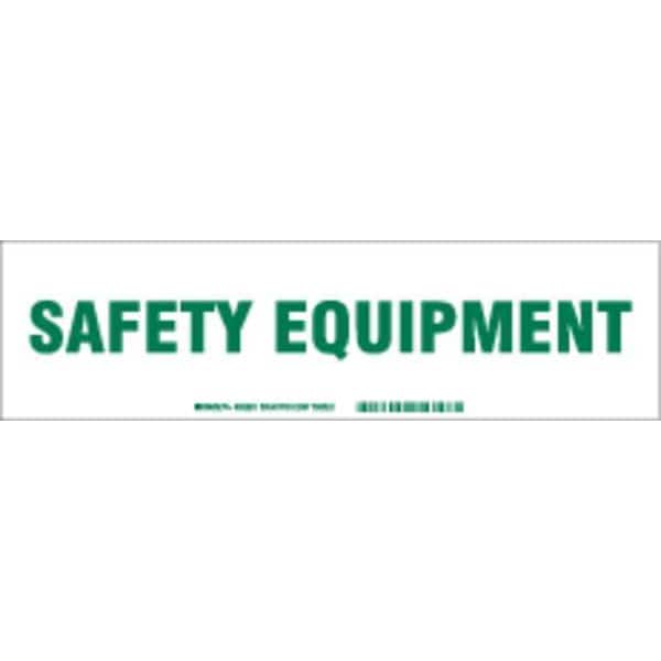 Brady Cabinet Label, 3-1/2 In. H, 12 In. W, 60302 - 60302
