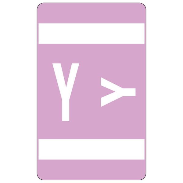 Smead Label, Accs, ""Y"", Lvndr, 100Ct Pk - SMD67195