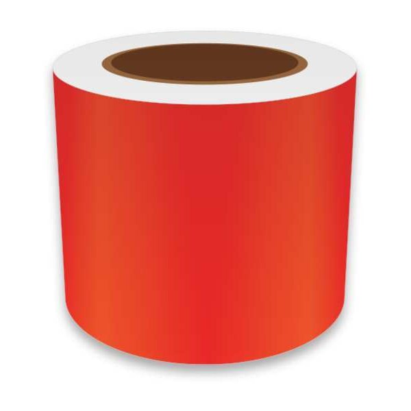 Vnm Signmaker Label Tape, Red, 4in W, For Mfr No. VnM8, REFRD-31028 - REFRD-31028