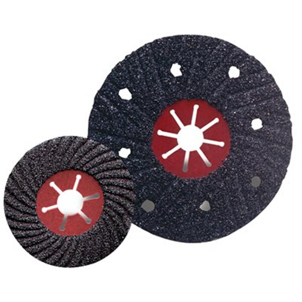 Cgw Abrasives 7 Inch A-36 Alum Oxide Semi-Flex Sanding Disc - 421-35841
