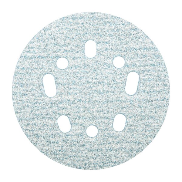 Norton Co Norton 1931385 ProSand 5 in. Ceramic Alumina Hook & Loop 5 & 8 Hole UVH Sanding Disc; 120 Grit Medium - Pack of 50 - 1931385