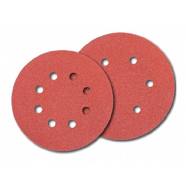 Porter-Cable 5" H&L AO 8 hole 180g disc 5 pack - 735801805