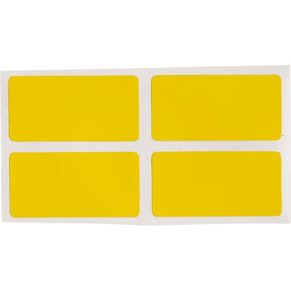 Brady Harsh Environment Multi-Purpose Polyester Labels for 3 in. Core Printers, 0.75 in. x 1.5 in. Yellow - THT-6-423-10-YL