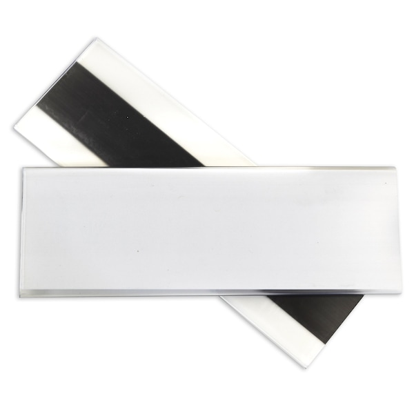 C-Line Products HOLDEX Magnetic ShelfBin Label Holders, 2  inch Magnetic Label Holder, 10PK - 87247